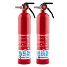 Extintor de incêndio First Alert HOME1 vermelho, pacote com 2