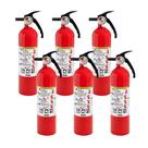 Extintor de incêndio Kidde 1A10BC multiuso de 2,5 kg, pacote com 6