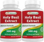 Extracto de Albahaca Santa de Best Naturals 500 mg 120 Cápsulas Vegetarianas Extracto de Albahaca Santa de Best Naturals 500 mg 120 Cápsulas Vegetarianas