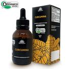 Extrato Curcumina Orgânica Liquida 60ml Cúrcuma Açafrão