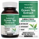 Extrato de chá verde SoActive - Fitossomo de chá verde clinicamente comprovado - 200% melhor absorção e eficácia - Dose clinicamente validada - Apoia o metabolismo e o controle de peso - 60 cápsulas