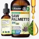 Extrato de Saw Palmetto BIO KRAUTER 60 ml sem álcool vegano