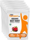 Extrato Orgânico de Beterraba em Pó BulkSupplements 5kg 400mg