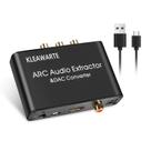 Extrator de áudio HDMI ARC e conversor KLEAWARTE com SPDIF coaxial