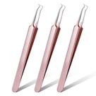 Extrator de espinhas de aço inoxidável Blackhead Tweezer Honoson