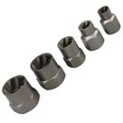 Extrator de Parafusos 5pçs 394002 Irwin