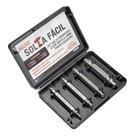 Extrator parafuso c/broca p/parafusadeira 4 pcs rocast Extrator parafuso c/broca p/parafusadeira 4 pcs rocast