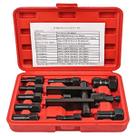 Extrator Rolamento Interno 10 Peças Kit Jogo Motocicleta Extrator Rolamento Interno 10 Peças Kit Jogo Motocicleta