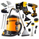 Extratora Home Cleaner Limpeza Sofá Colchão Carpete Furadeira Escova Wap