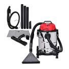 Extratora Limpeza Estofados Automotivo 25l 1400w Worker Inox Preto
