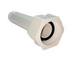 Extremidade Adaptador Longo com Rosca Para Hidrômetro Branca