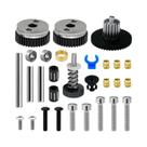 Extrusora De Alta Velocidade Com Engrenagem Dupla Para Impressoras 3D Ender 3 V2, CR10, CR10S, Voron