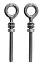 Eye Bolt US Stainless Steel 316 M8 8 mm x 60 mm Marine Grade