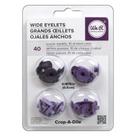 Eyelets Standard Wer Memory Keepers-40 Unidades - Purple