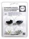 Eyelets Standard Wer Memory Keepers-contém 60 Ilhoses Gris
