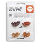 Eyelets Standard Wer Memory Keepers-contém 60 Ilhoses Orange