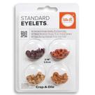 Eyelets Standard Wer Memory Keepers-contém 60 Ilhoses Orange