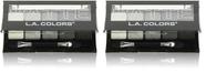 Eyeshadow L.A. COLORS, 5 cores, renda preta fosca, pacote com 2 ml Eyeshadow L.A. COLORS, 5 cores, renda preta fosca, pacote com 2 ml