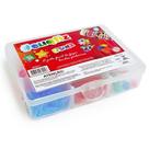 Ezbandz caixa organizadora com 600 elasticos e 50 pingentes Ezbandz caixa organizadora com 600 elasticos e 50 pingentes