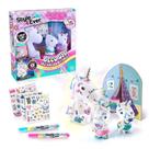 F0166-9 fun decore sua luminaria - familia de unicornio