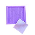 F1044 molde de silicone tricô confeitaria biscuit