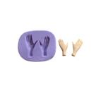 F1069 molde de silicone maõs confeitaria biscuit