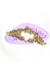 F1076 molde de silicone arabesco confeitaria biscuit