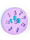 F1084 molde de silicone números confeitaria biscuit