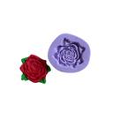 F1085 molde de silicone rosa confeitaria biscuit