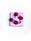 F1113 molde de silicone rosas confeitaria biscuit