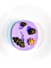 F1127 molde de silicone flôres confeitaria biscuit