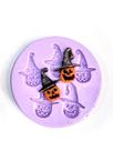 F1130 molde de silicone abóbora halloween confeitaria biscuit