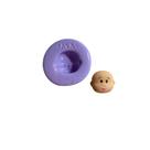 F1157 molde de silicone rosto confeitaria biscuit