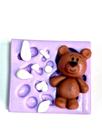 F1162 molde de silicone corpo urso confeitaria biscuit