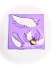 F1168 molde de silicone asa anjo confeitaria biscuit