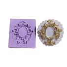 F1187 molde de silicone moldura confeitaria biscuit