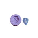 F1190 molde de silicone pata patrulha confeitaria biscuit