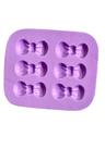 F1252 molde de silicone laços confeitaria biscuit