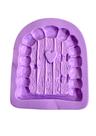 F1258 molde de silicone porta confeitaria biscuit