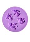 F1263 molde de silicone dinossauros confeitaria biscuit
