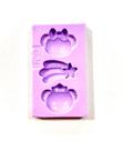 F1347 molde de silicone urso e arco-íris confeitaria biscuit