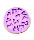F1364 molde de silicone páscoa confeitaria biscuit