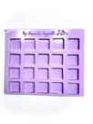 F1374 molde de silicone balas/pingentes/apliques quadrado confeitaria biscuit
