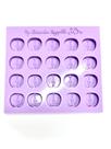 F1381 molde de silicone balas/pingentes/apliques maça confeitaria biscuit