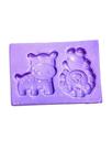 F1434 molde de silicone safari confeitaria biscuit