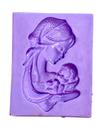 F1442 molde de silicone dia das mães confeitaria biscuit