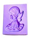F1443 molde de silicone anjo menina confeitaria biscuit