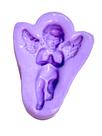 F1449 molde de silicone anjo confeitaria biscuit