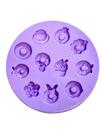 F1481 molde de silicone donuts diversos confeitaria biscuit