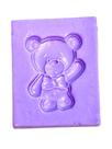 F1489 molde de silicone ursinho confeitaria biscuit